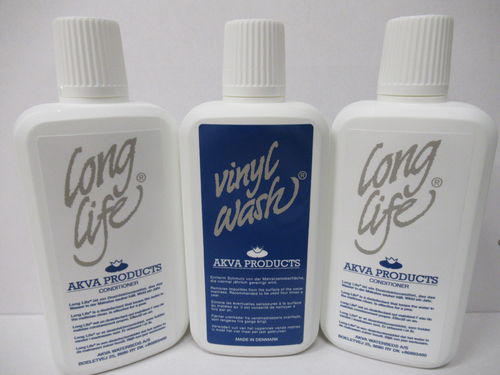 Akva Care Kit Set, 2xLong Life, 1xVinyl Wash